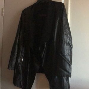 PU Leather/suede jacket